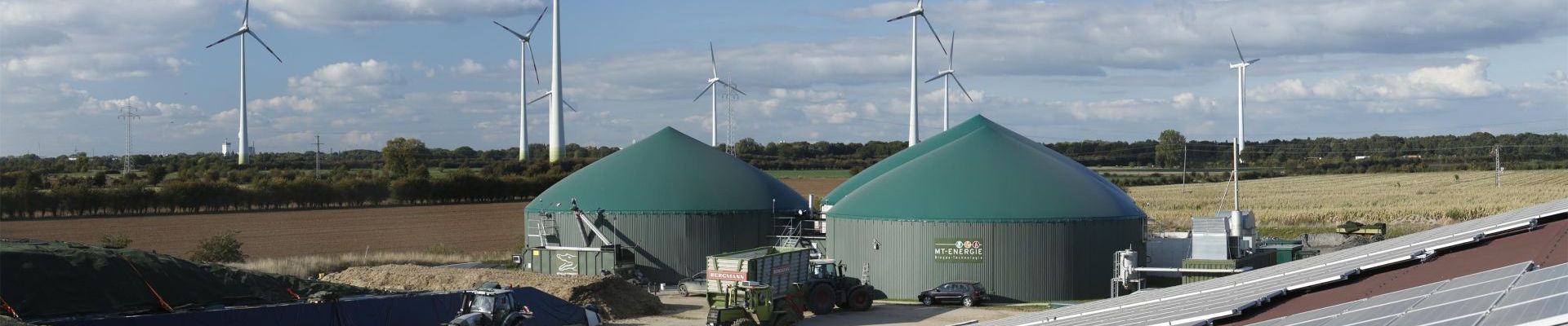 Energía renovable - Planta de biogás