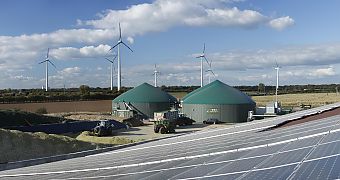 Energie renouvelable - installation de biogaz