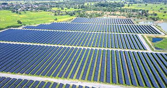 Solar park in Thailand: use of power forecasts
