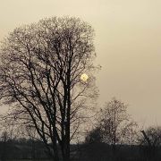 Cielo lechoso y brumoso sobre Schleswig-Holstein el lunes 22.02.2021